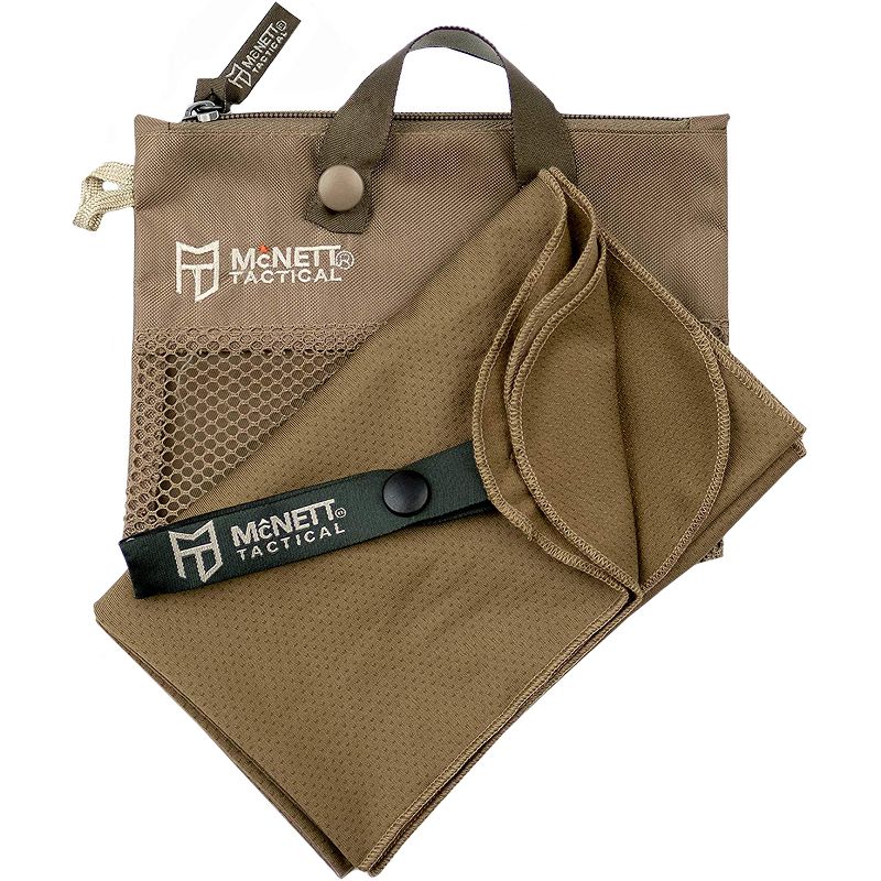 Gear Aid McNett Tactical 15" x 36" Cooling Towel 2-Pack - Coyote