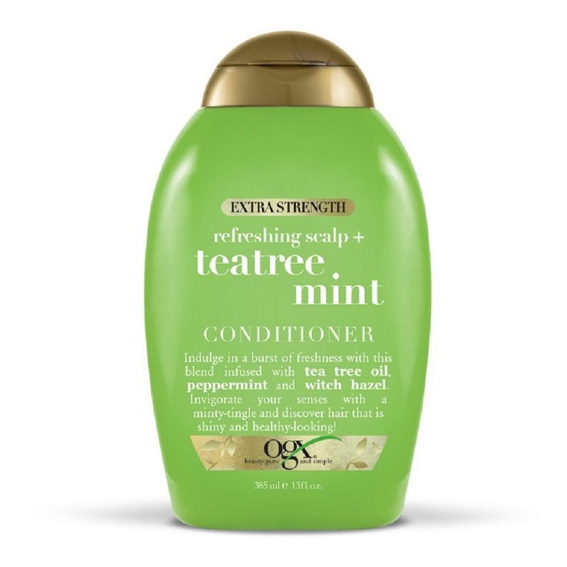 OGX Extra Strength Refreshing Scalp + Tea Tree Mint Conditioner - 13 fl oz