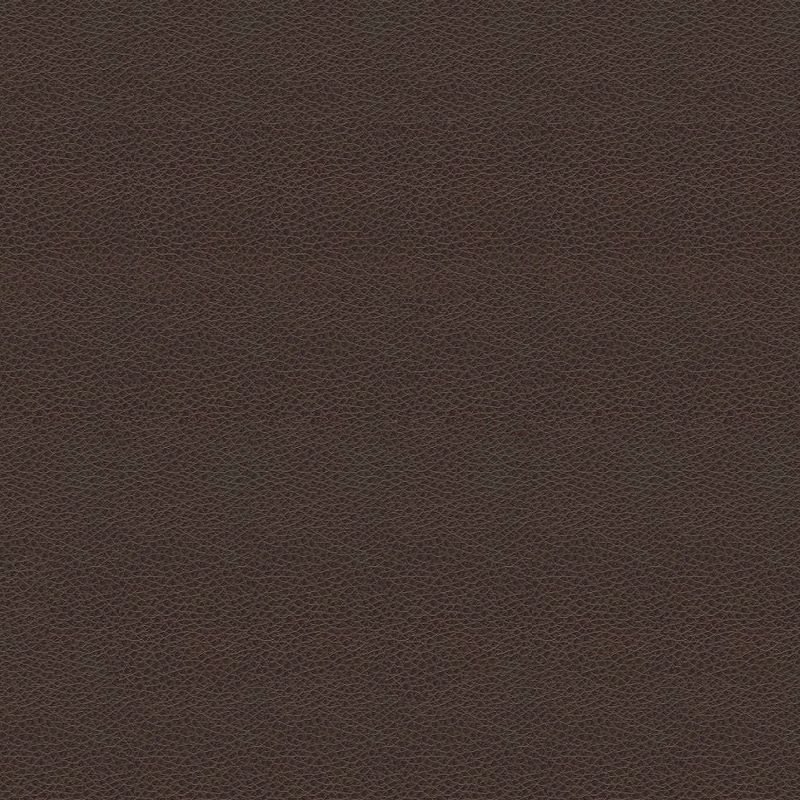 Large Faux Leather Storage Bench Chocolate Brown - HomePop