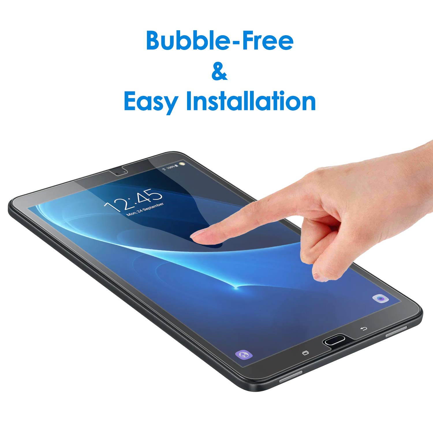 JETech Screen Protector for Galaxy Tab A 10.1 2016 (SM-T580/T585, NOT for 2019 Model), Tempered Glass Film