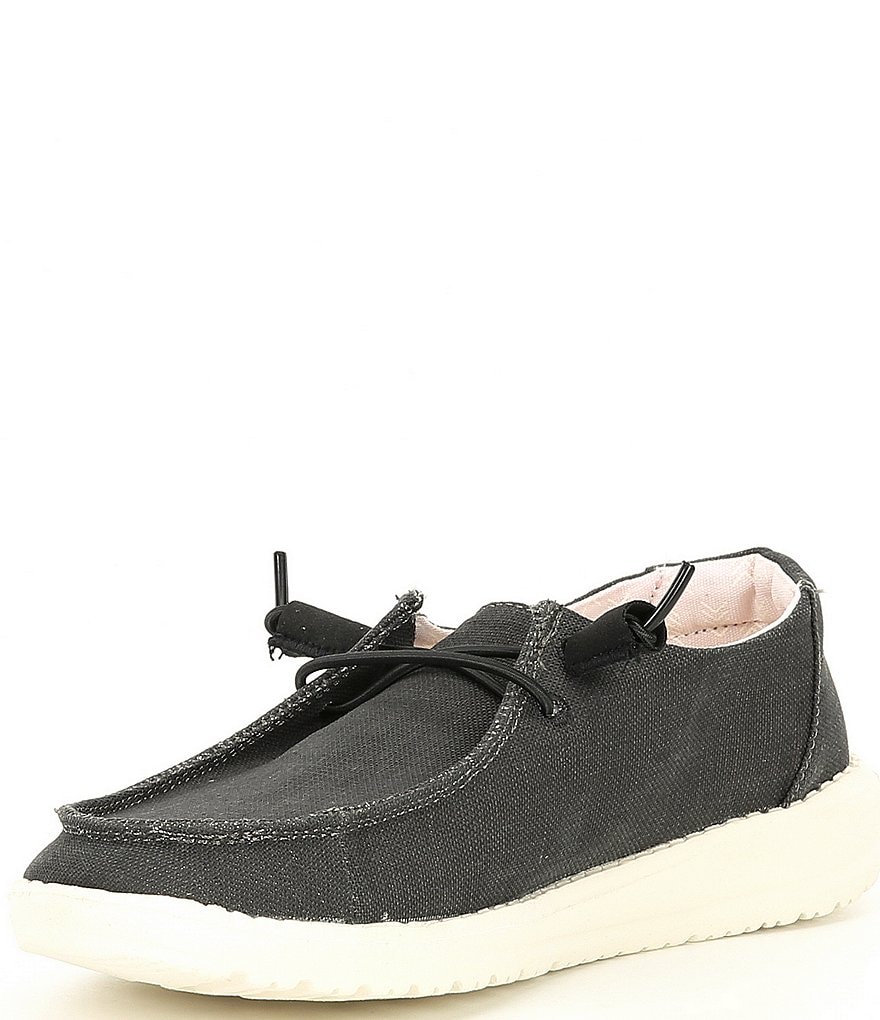 Hey Dude Women's Wendy Washable Chambray Slip-Ons