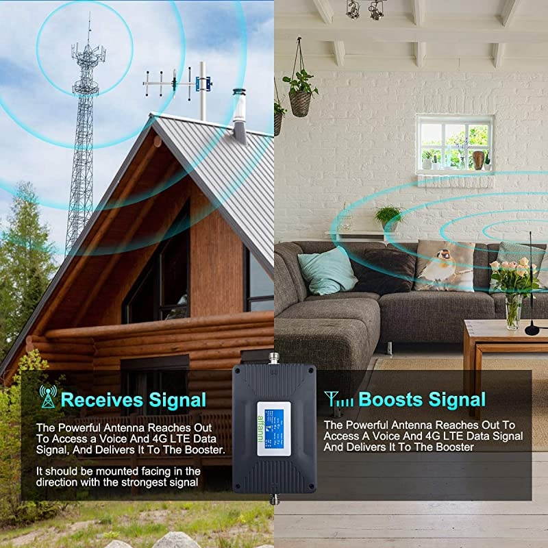 Phone Signal Booster Verizon Phone Booster Verizon Signal Booster 4G LTE Band13 700Mhz Home Signal Booster Verizon Phone Repeater ular Signal Amplifier Extender