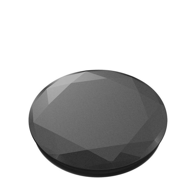 PopSockets PopGrip Cell Phone Grip & Stand - Metallic Diamond Black