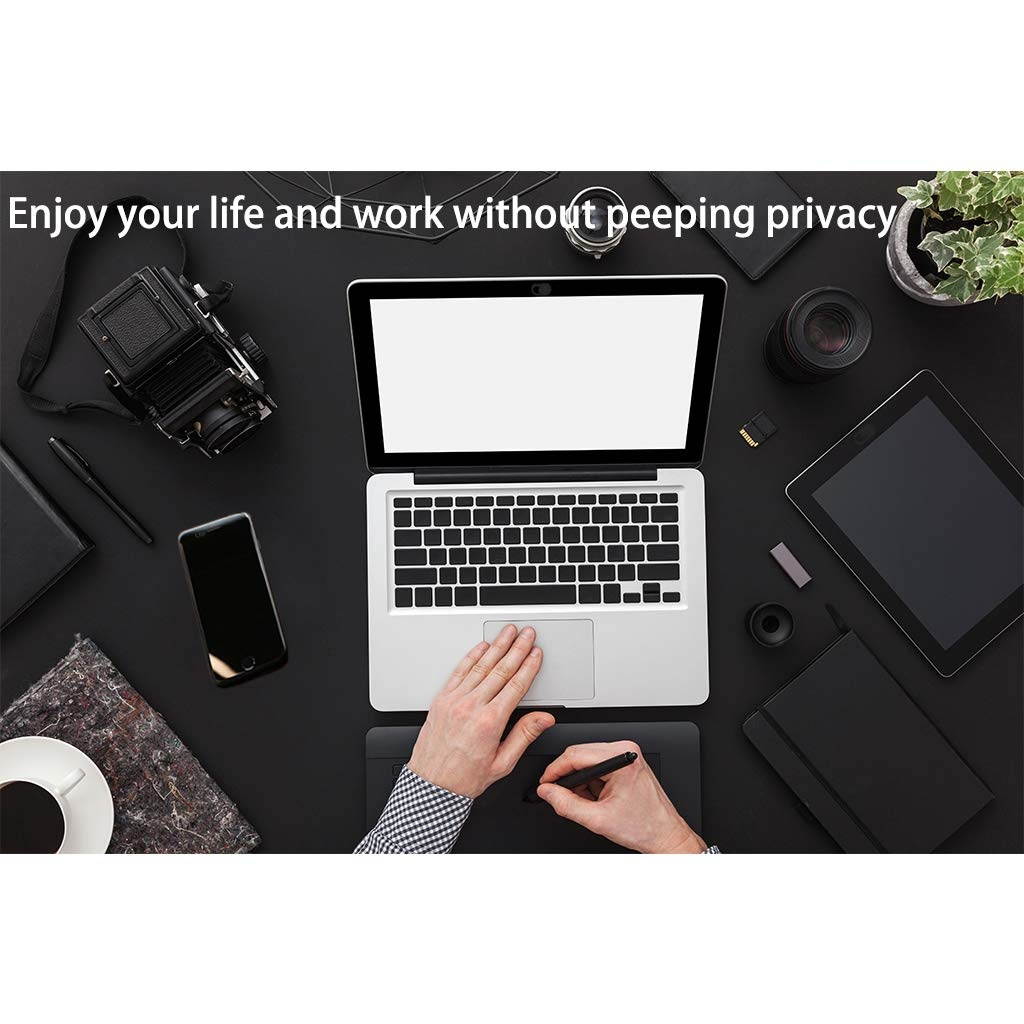 Webcam Cover Slide, 12 Pack Ultra-Thin Sliding Camera Cover for MacBook Pro, iMac, Laptop, PC, iPad Pro, iPhone 8/7/6 Plus, Protect Your Privacy Security