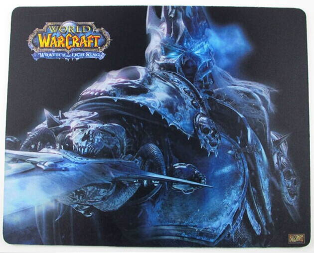 WOW - The Lich King Gaming Mousepad Mouse Pads Mat 260*210*5mm 160g Medium Size