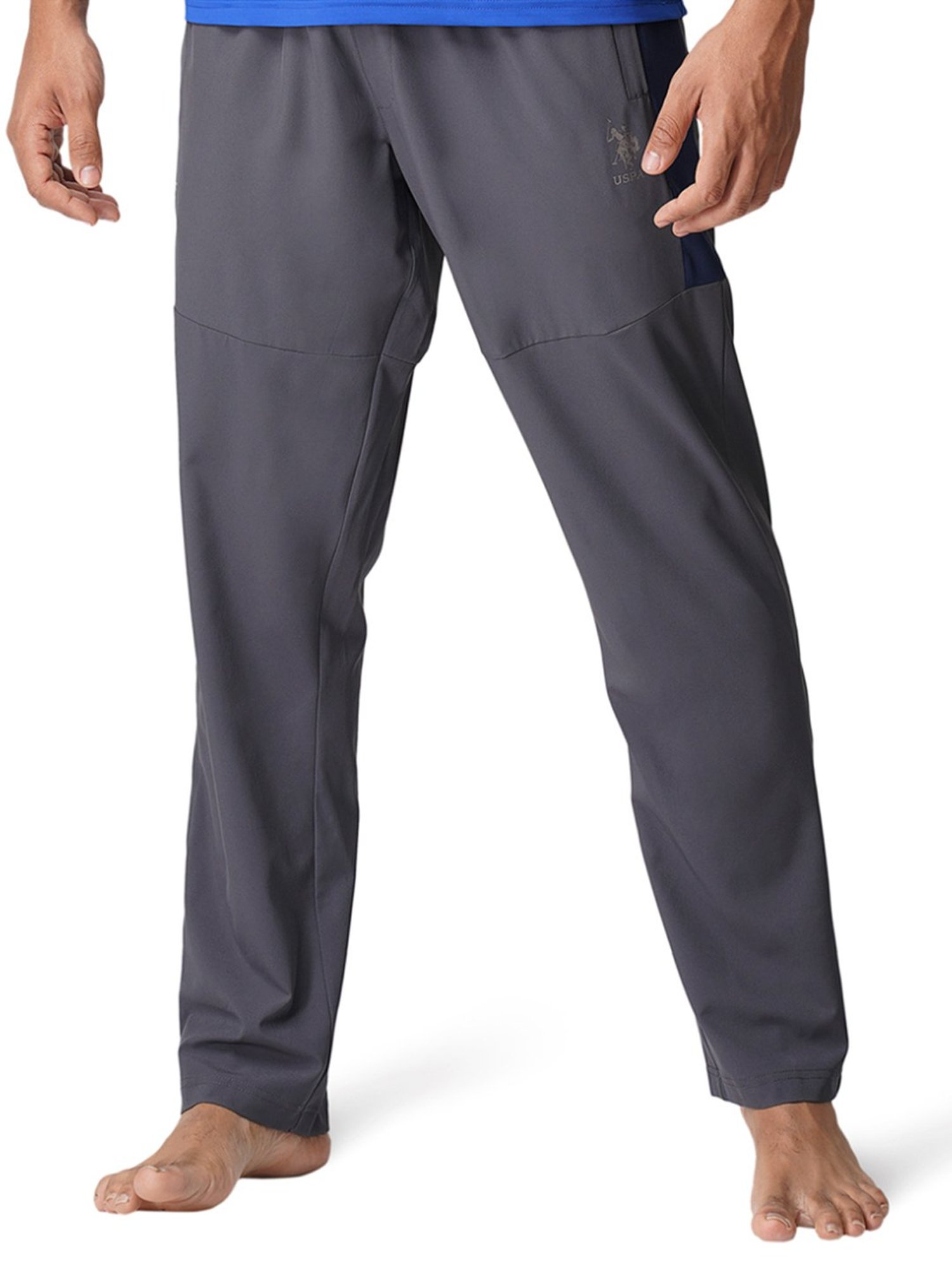 U.S. Polo Assn. Grey Regular fit Trackpants