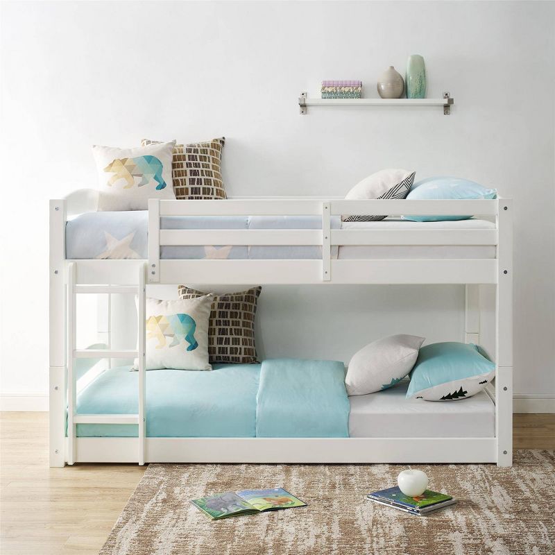 Twin Bertha Bunk Bed White - Dorel Living