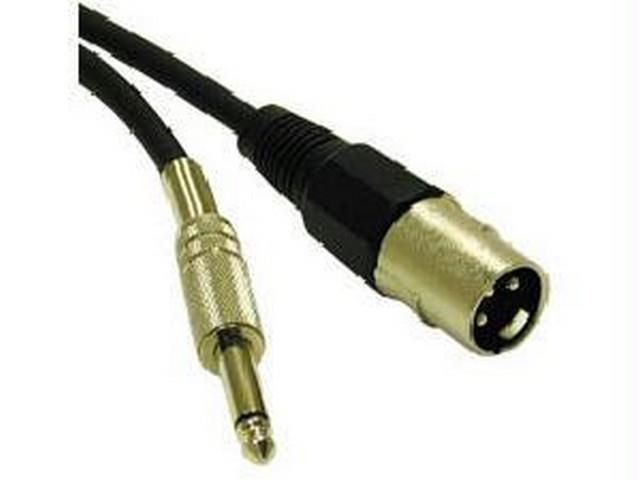 C2g 25ft Pro-audio Xlr Male To 1/4in Male Cable - 40037