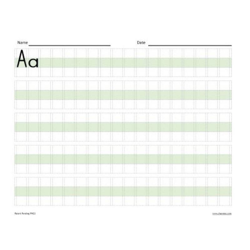 Channie's Easy Peasy Alphabet Workbook