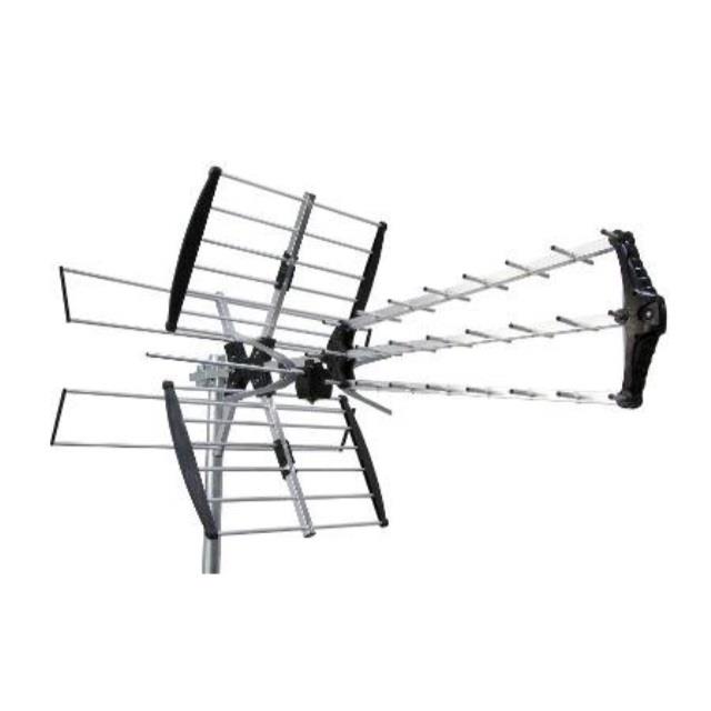 fringe yagi antenna uhf + vhf high  hdtv