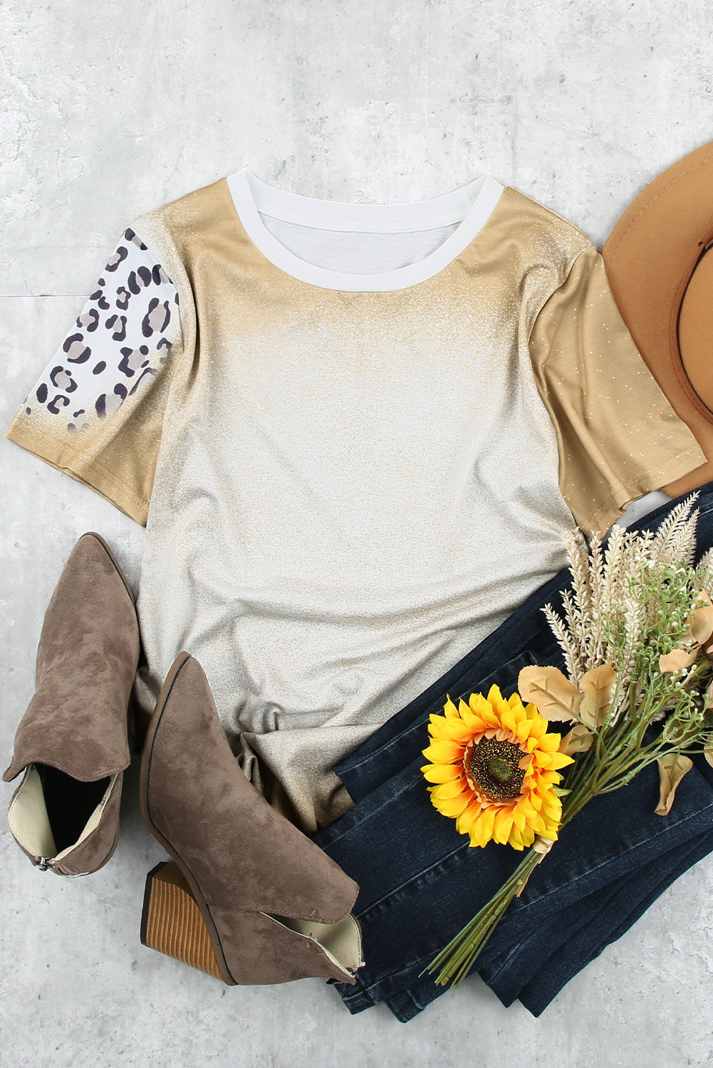 Pink Tie Dye Short Sleeve Crew Neck T Shirt Customized