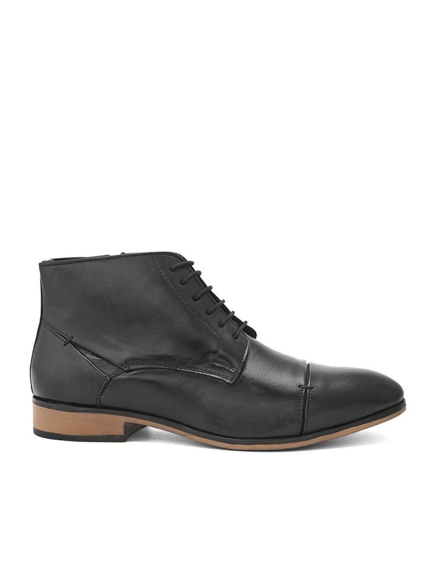 Giorgio Men's Black Derby Boots