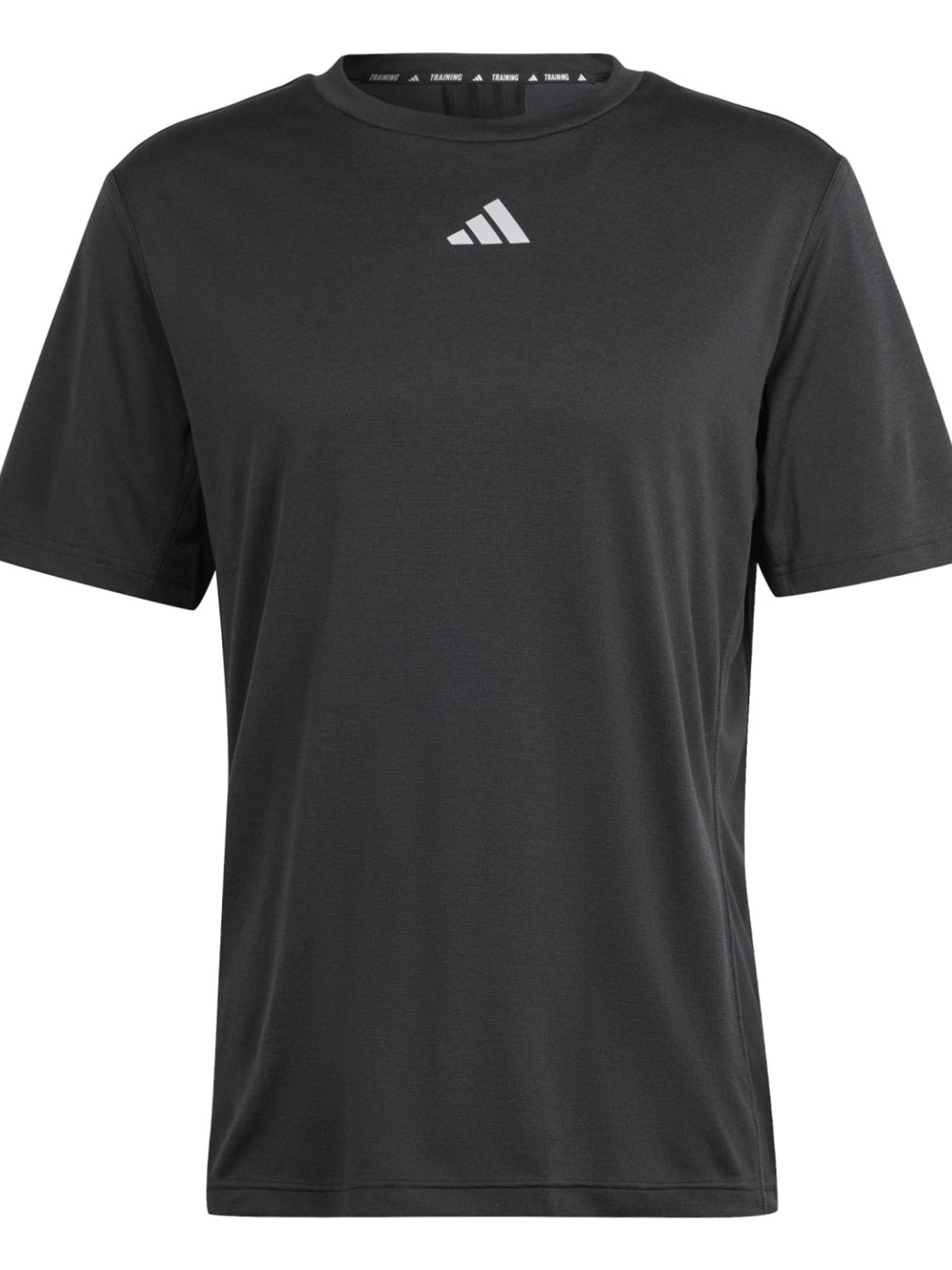 Adidas Black Regular Fit Sports T-Shirt