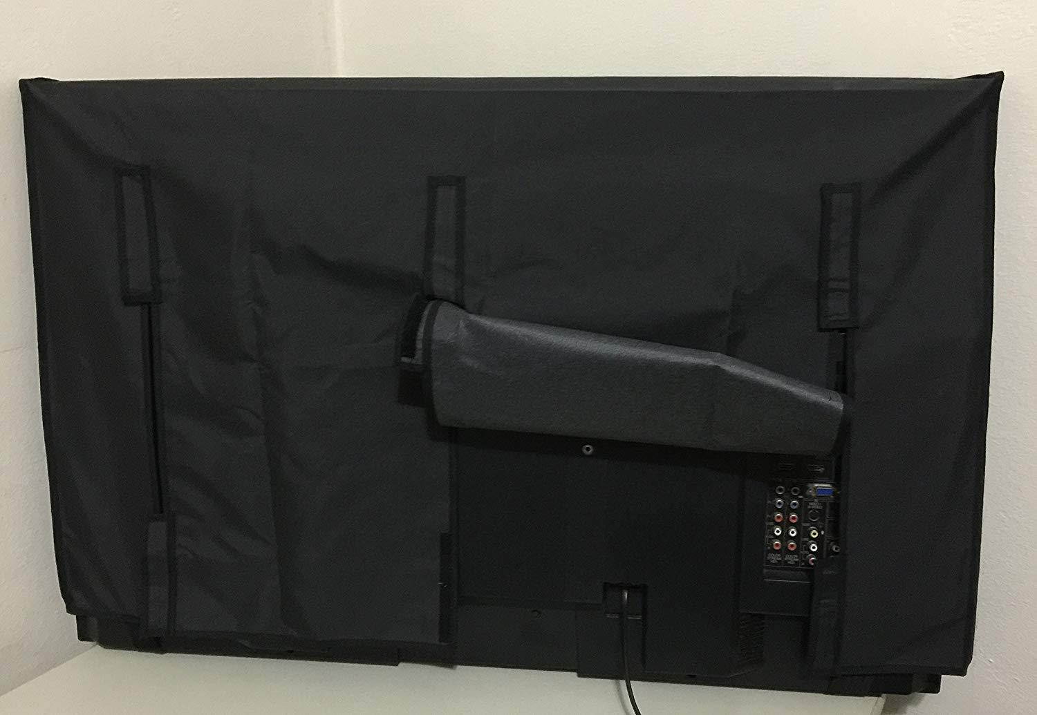 55'' LG QLED55C6P CURVED 55'' 4K UHD SMART LED TV Cover,Heavy Duty Material, Water Resistant,Maximize TV Life Cover Size 50''W x 4.5''D x 29''H