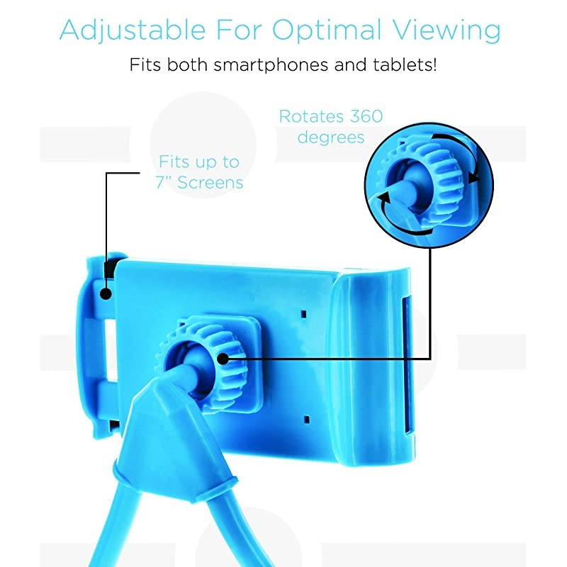 Phone Neck Holder Gooseneck Lazy Neck Phone Mount to Free Your Hands for iPhone Android Smartphone