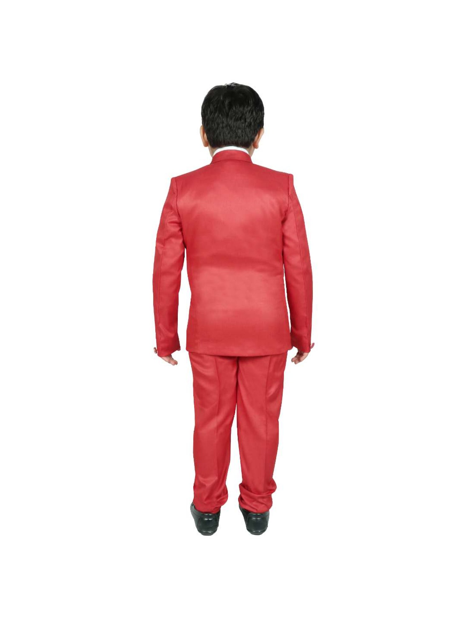 SG Yuvraj Kids Maroon Solid Shirt, Coat, Jacket with Pants