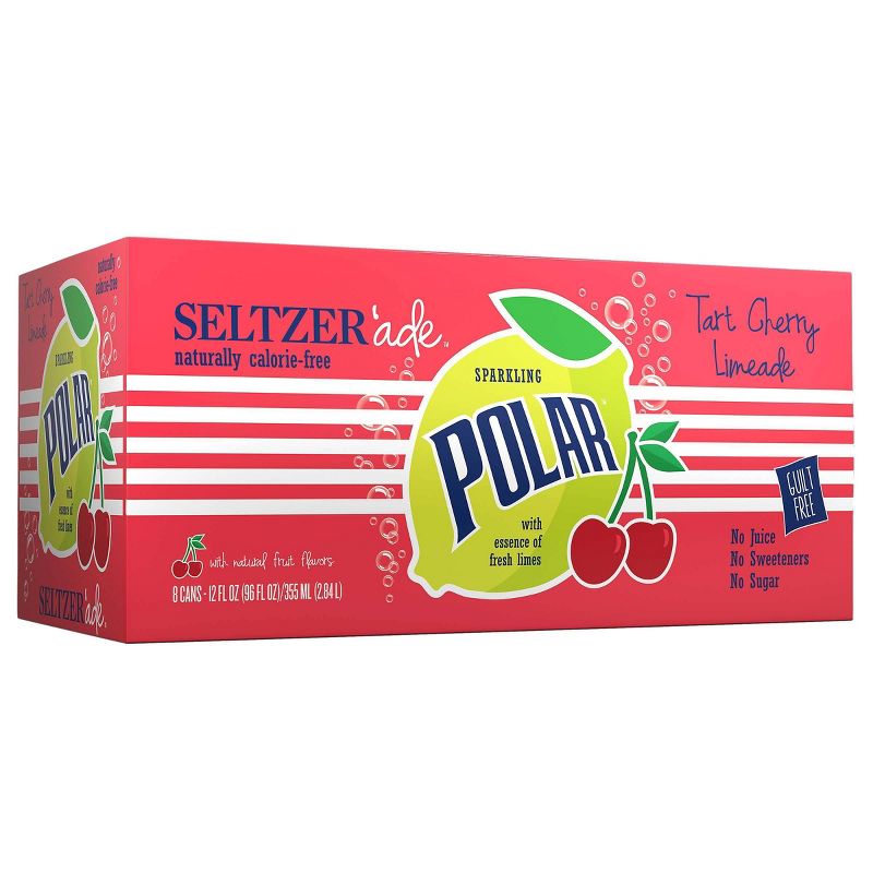 Polar Tart Cherry Lime - 8pk/12 fl oz Cans