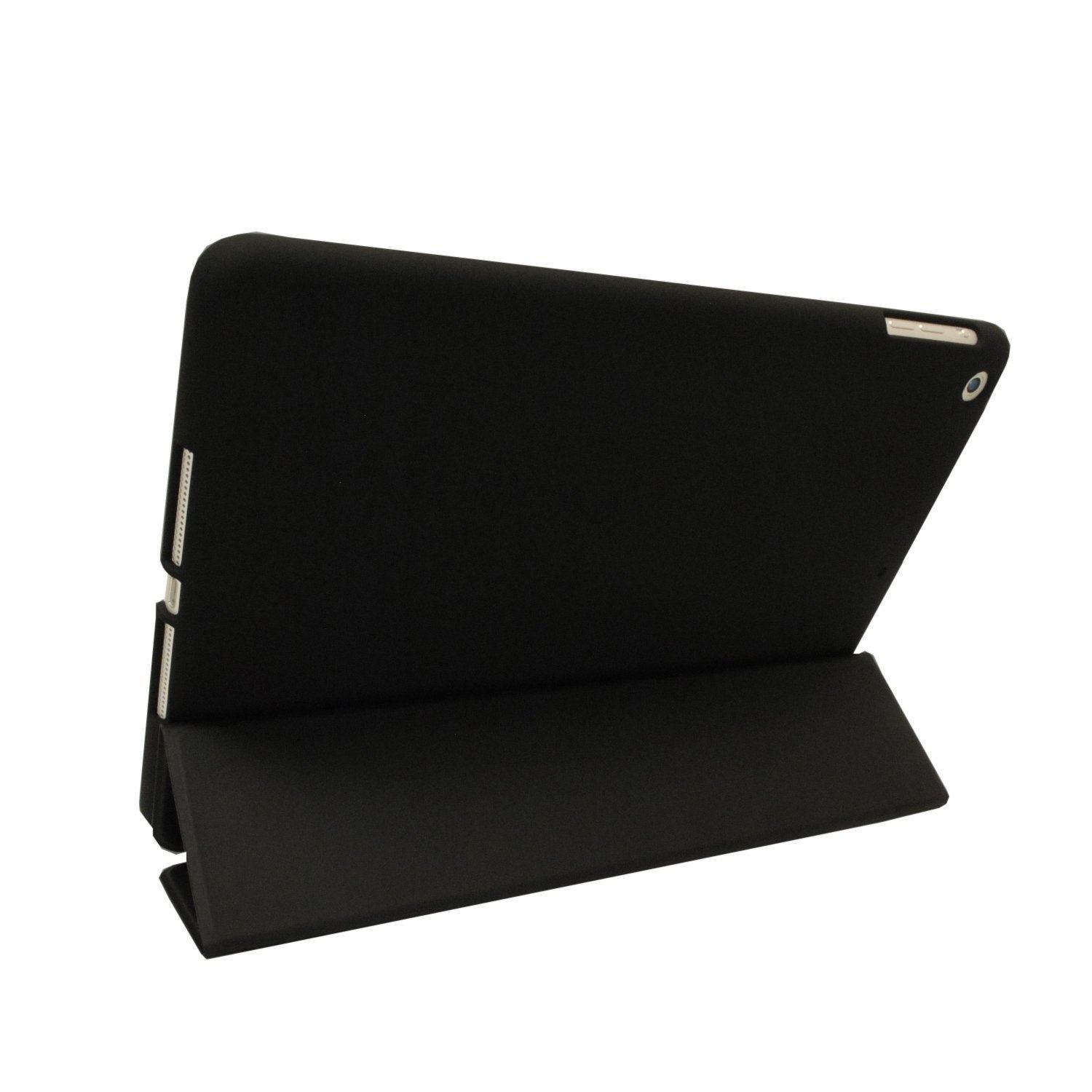 KHOMO - iPad 2 3 and 4 Generation Case - DUAL Series - Super Slim Black Cover with Rubberized back and Smart Auto Wake Sleep Feature for Apple iPad 2, 3rd and 4th.