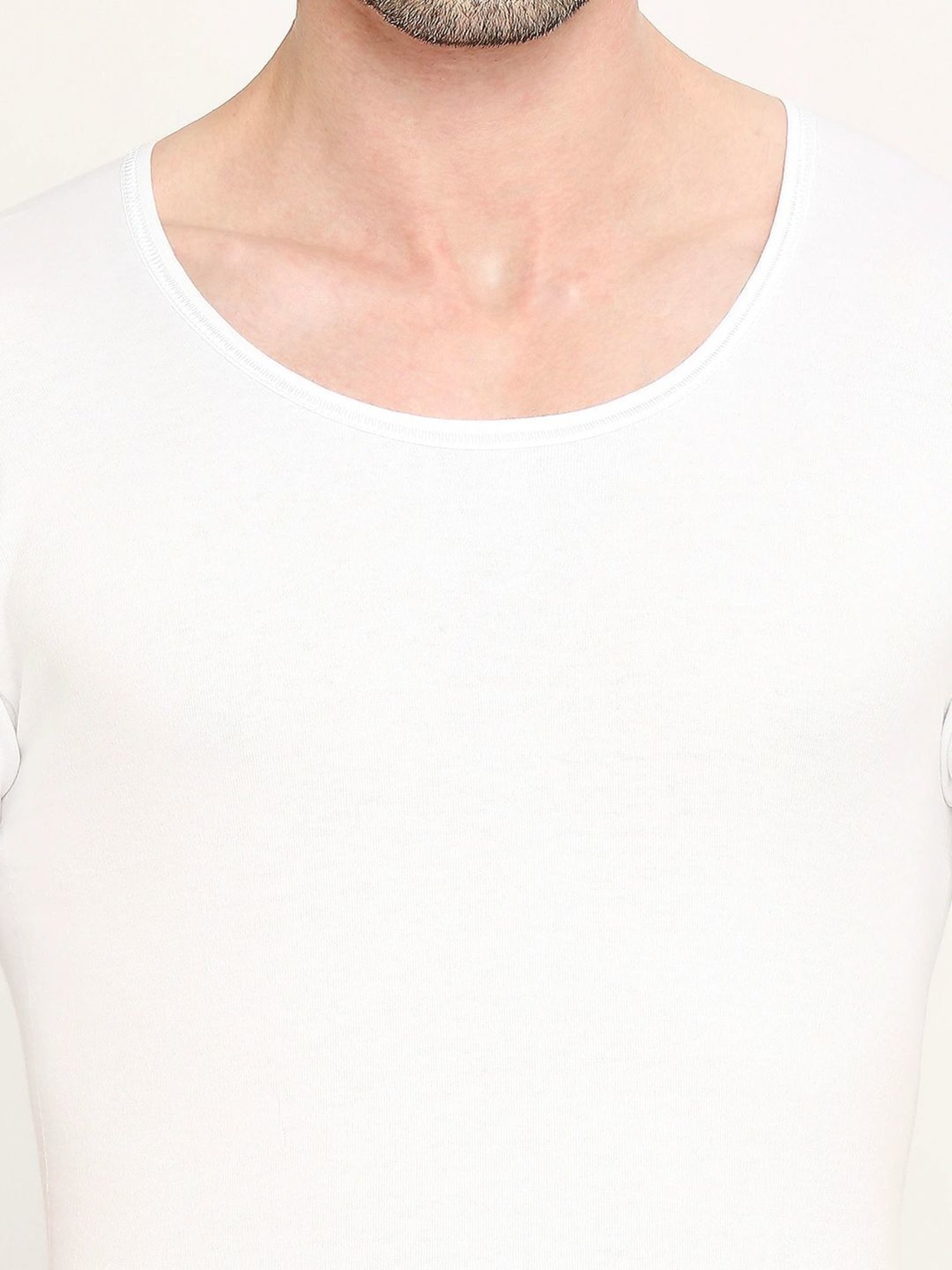 Vip White Regular Fit Vest - Pack Of 6