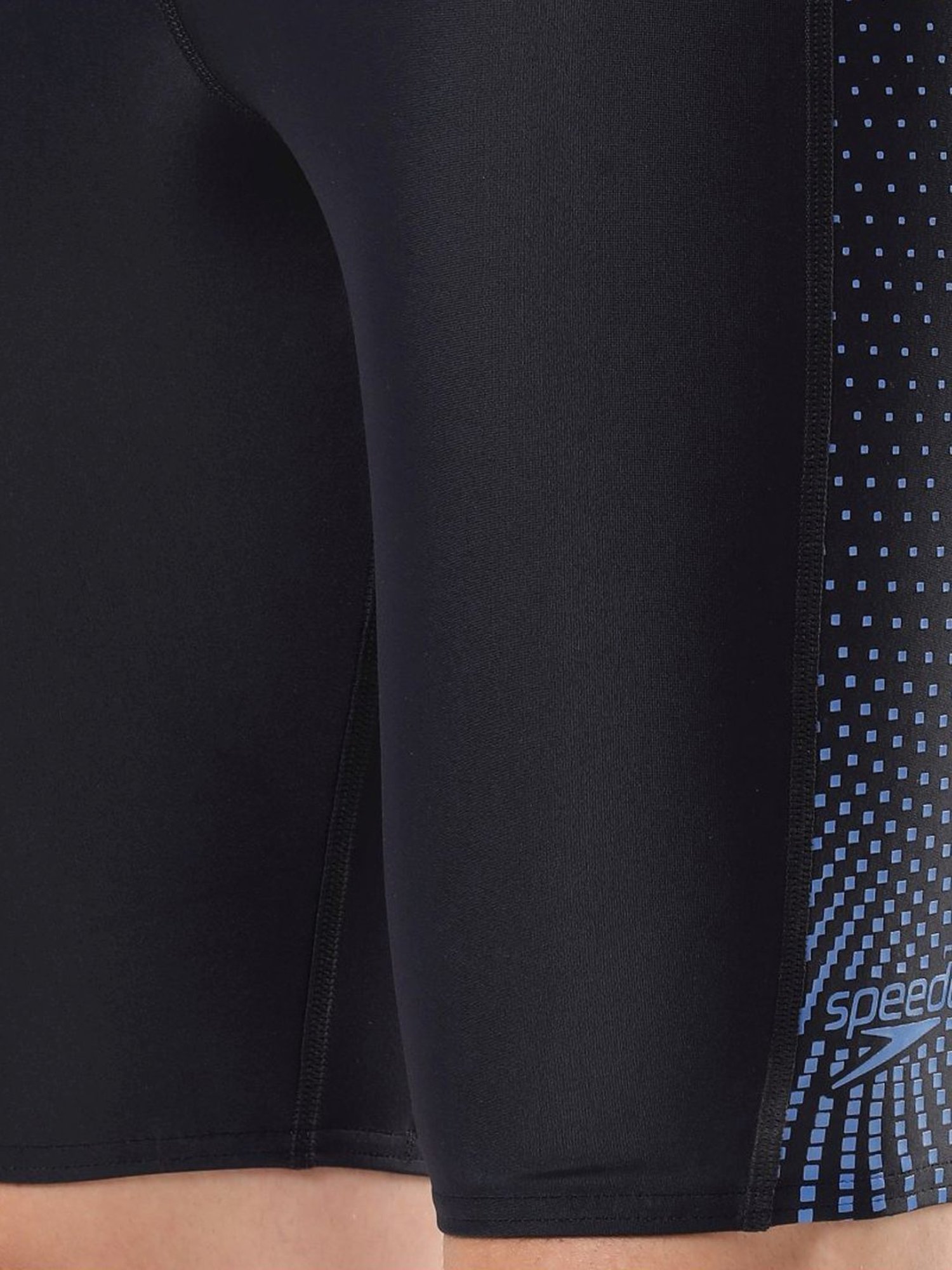 Speedo Ink Blue Regular Fit Printed Swim Shorts