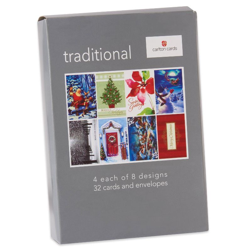 Carlton Cards 32ct Traditional Assortment Boxed Cards