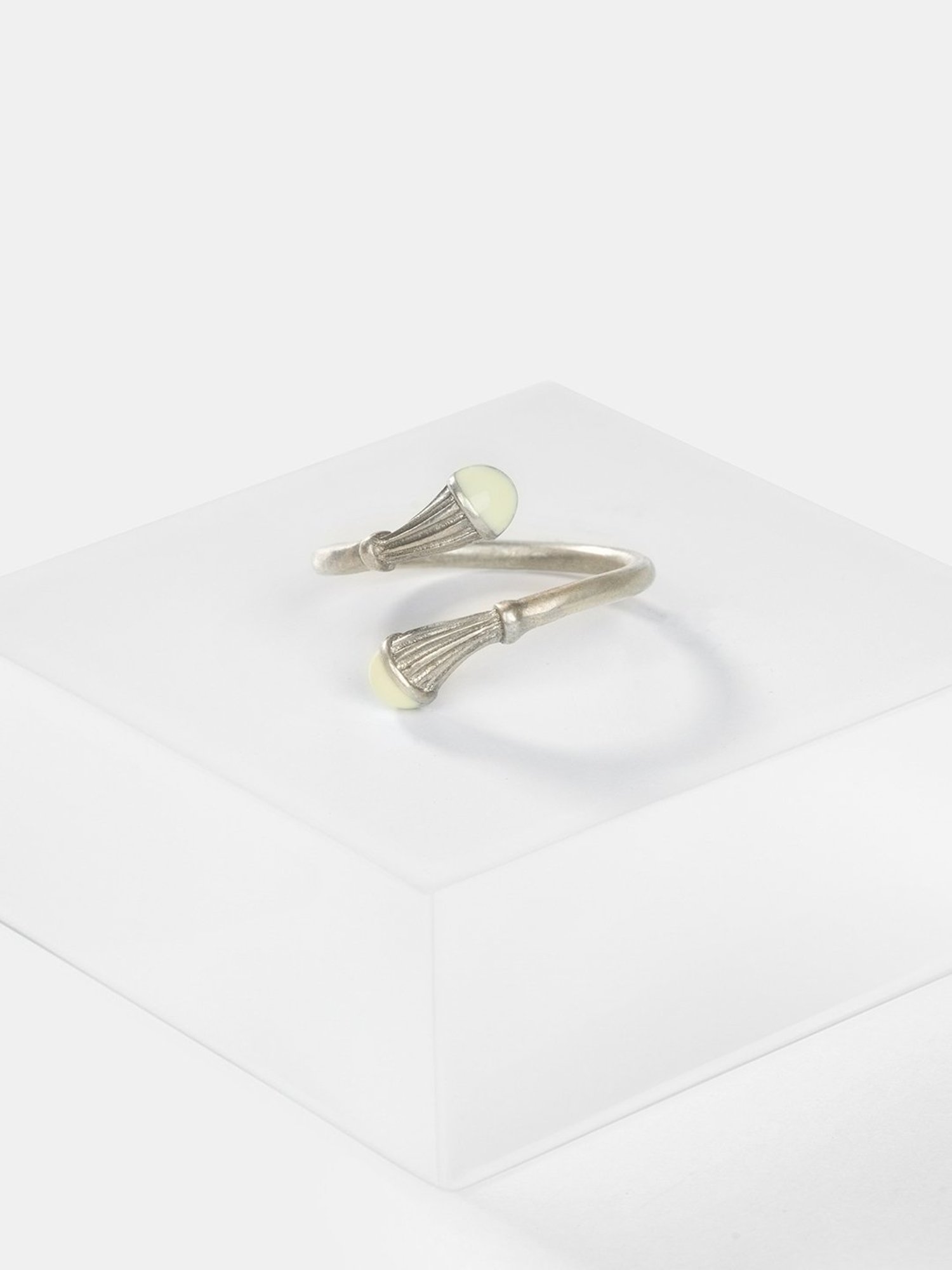 GIVA 925 Silver Pearly Bloom Ring for Women & Girls