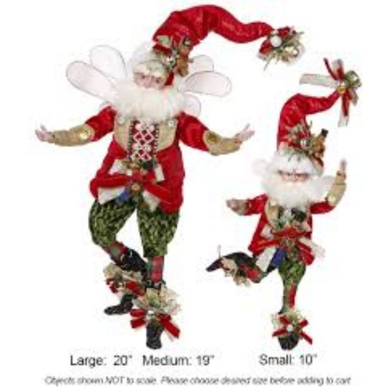 Mark Roberts Products 19" Red and White Mark Roberts Santa Claus Collectible Christmas Figurine - Medium