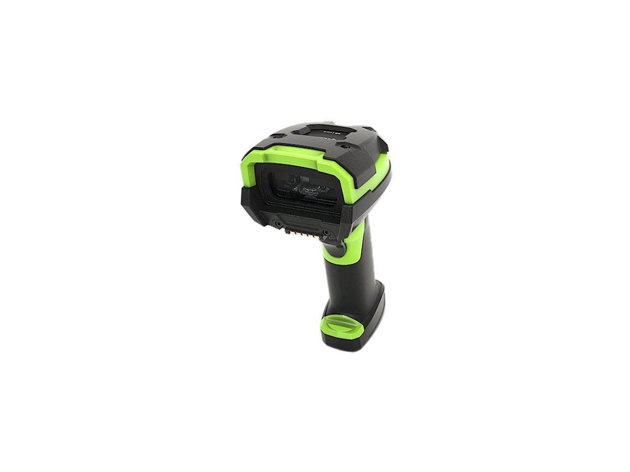 Zebra LI3678 Series industrial barcode scanner LI3678-SR Ultra-Rugged Handheld Barcode Scanner Wireless Connectivity - 1D - Imager - Bluetooth - Industrial Green, Black
