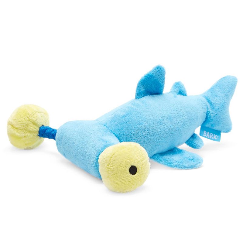 BARK Hammerhead Shark Dog Toy - Hammerin' Hank the Shark