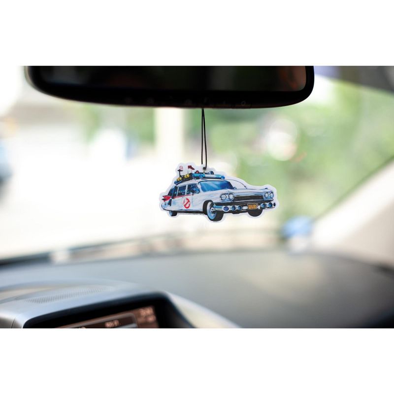 Just Funky Ghostbusters ECTO-1 Car Air Freshener | New Car Smell | Ghostbusters Collectible
