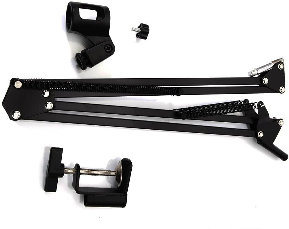 Professional Recording Microphone Stand Black