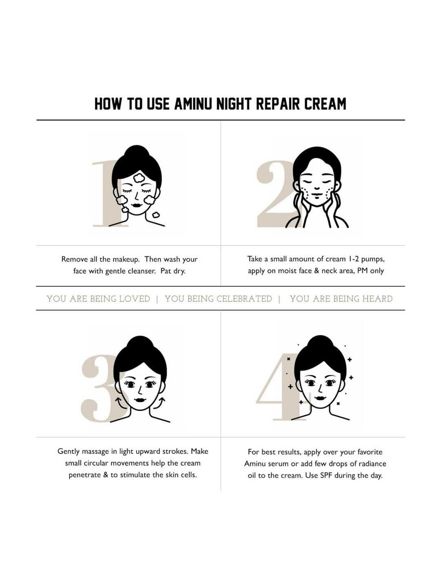 AMINU The Gleaming Night Repair Cream - 30 gm