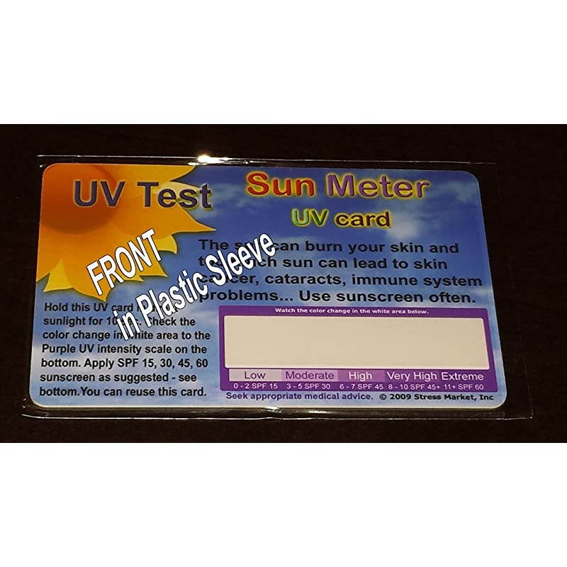 Meter UV Card - 6 Cards, Plastic Cards