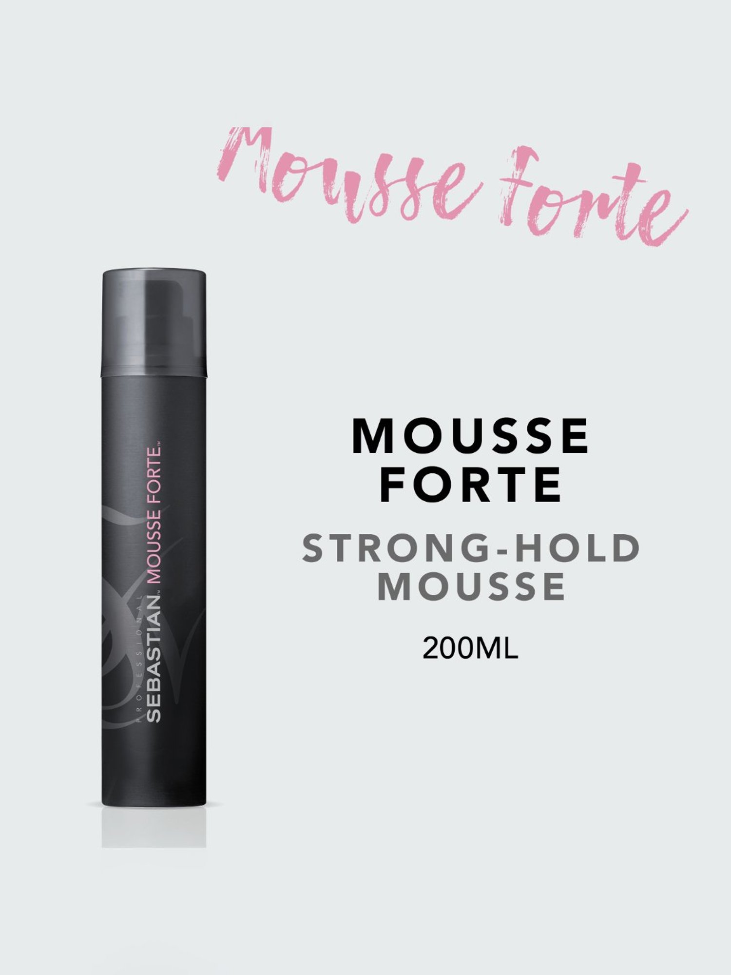 Sebastian Professional Mousse Forte Strong Hold Mousse - 200 ml