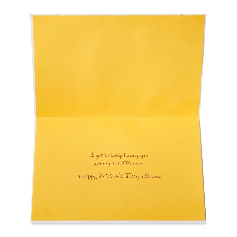 Mothers Day Greeting Card Crepe Paper Flowers - PAPYRUS