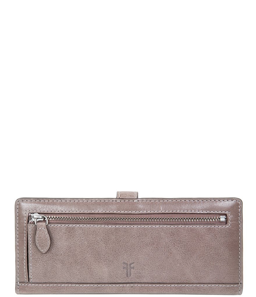 Frye Reed Slim Leather Snap Wallet