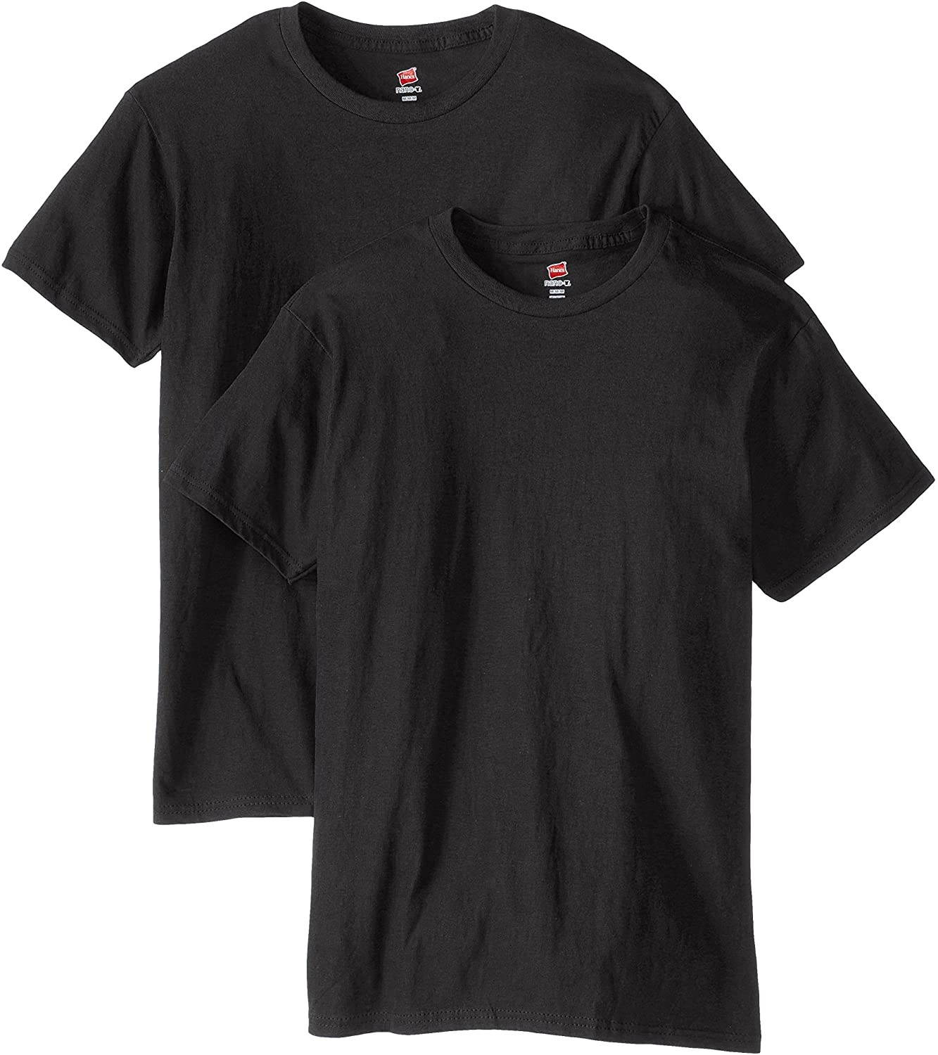 Hanes Men's Nano Premium Cotton T-Shirt (Pack of 2)