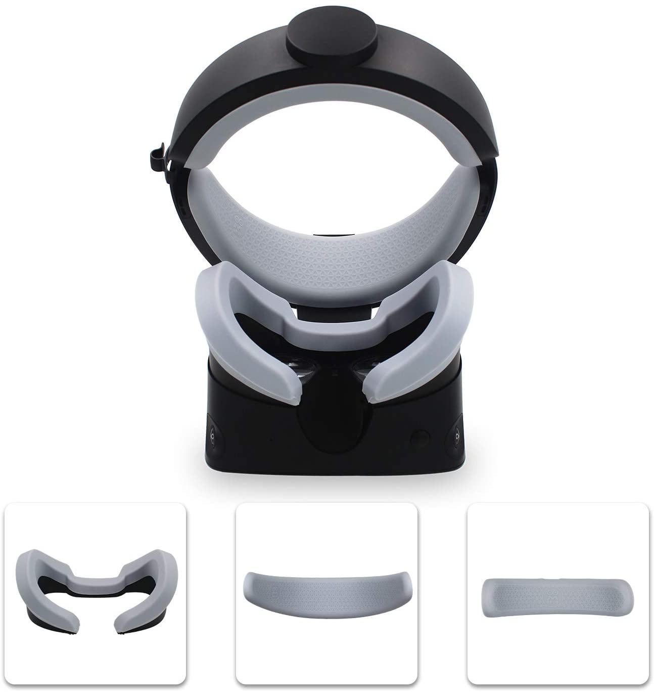 2 Pairs Oculus Quest 2 Elite Washable Silicone Handle Protective Cover