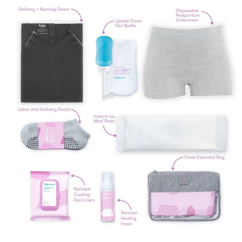 Frida Mom Hospital Bag Essentials Complete Kit