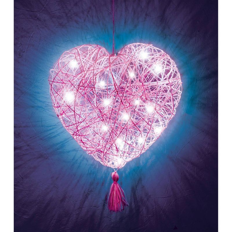 Creativity for Kids String Art Heart Light Craft Kit