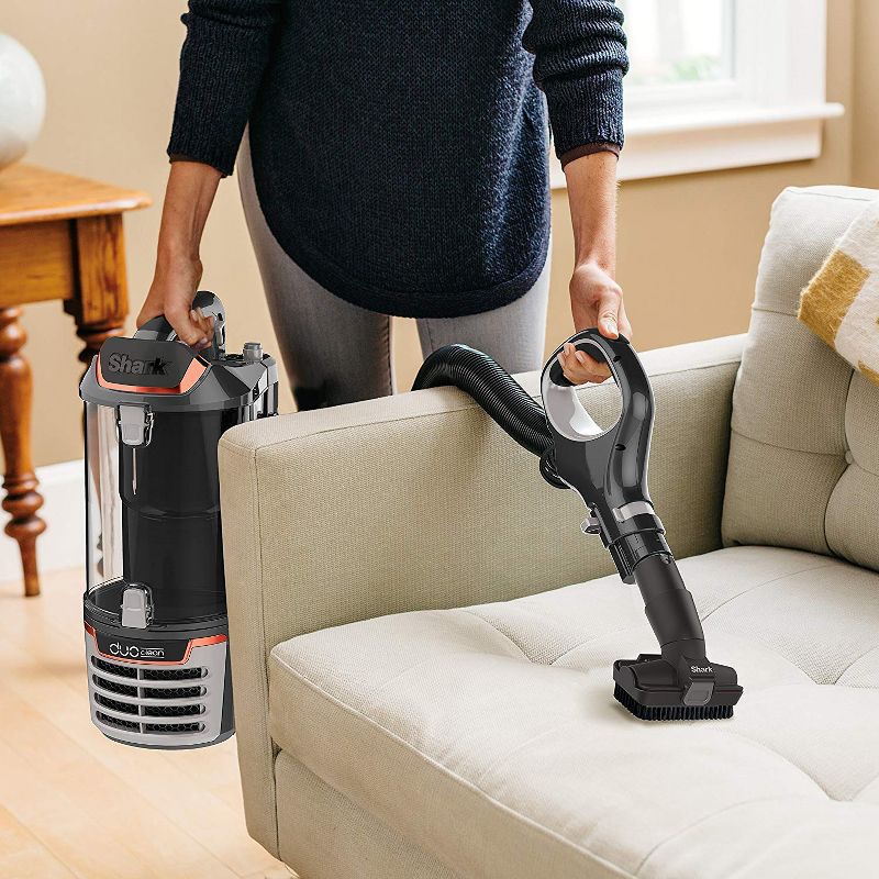 Shark NV770 DuoClean Lift-Away Upright Vacuum Cleaner with Anti-Allergen Seal for Carpet and Hardwood Floors (Certified Refurbished)