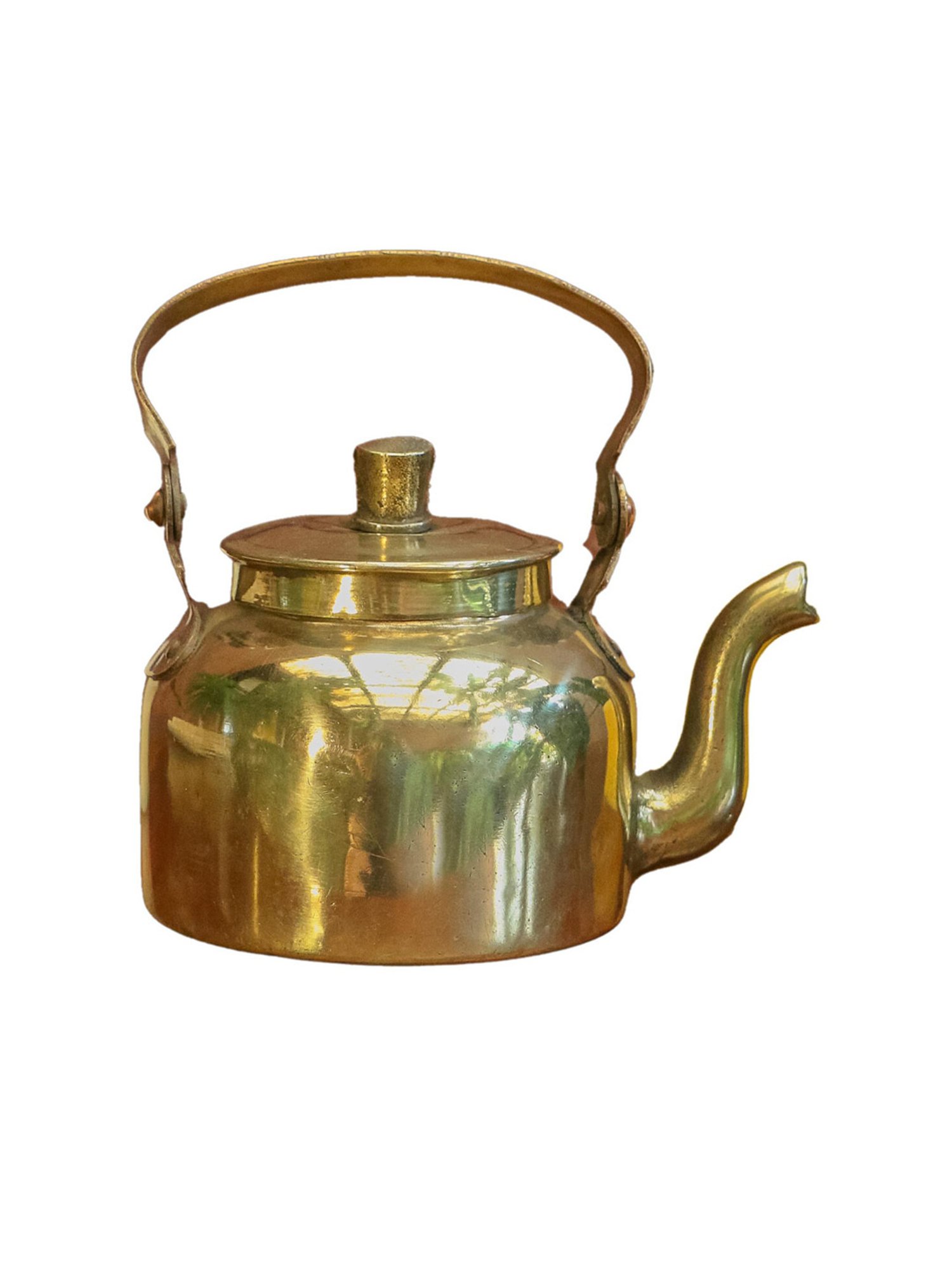 Ambi Vintage Brass Kettle