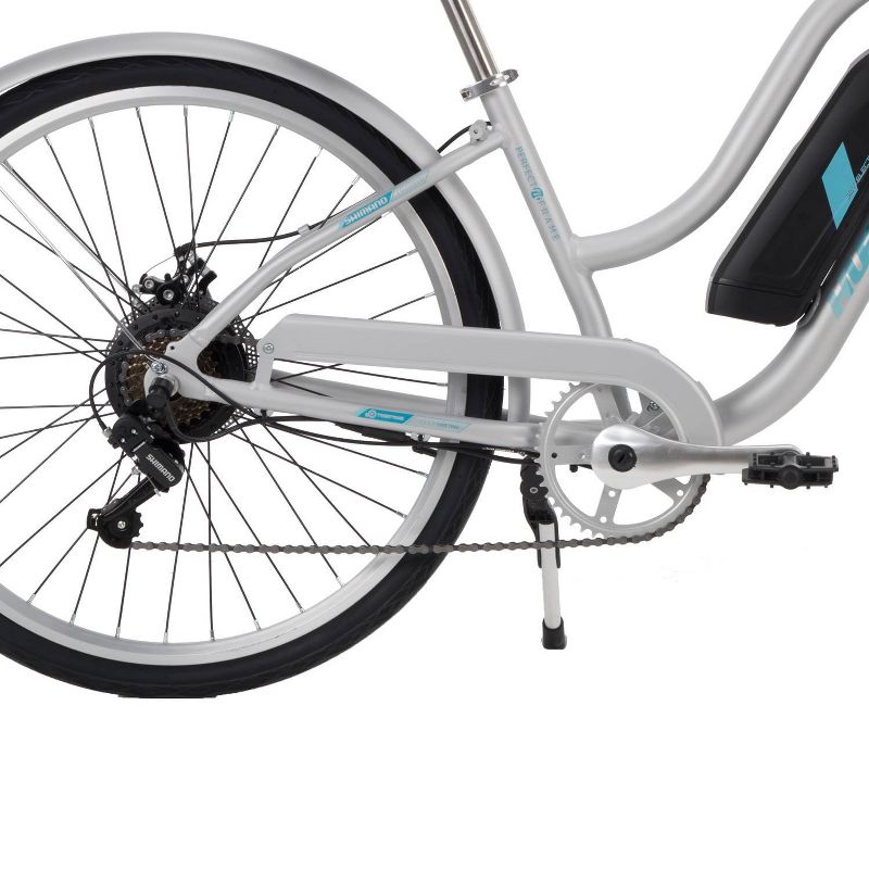 Huffy Women's Everett Electric Bike - Silver