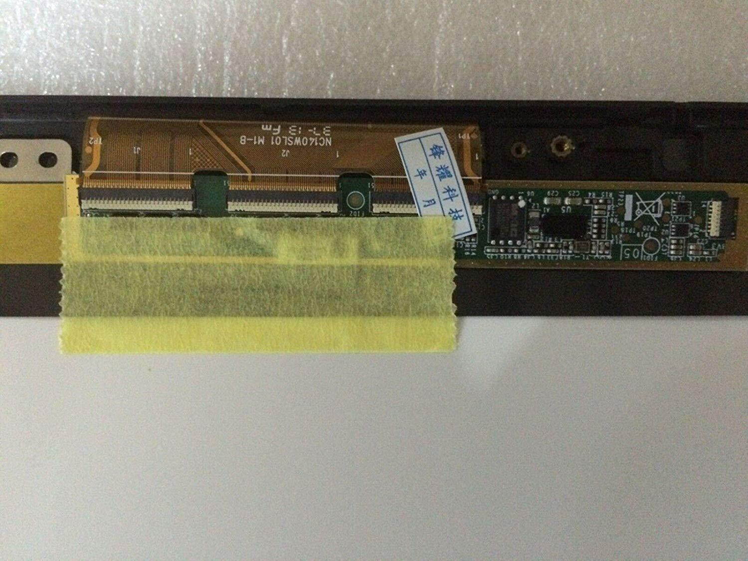 14" 1920x1080 30pin edp LCD Screen + Touch Digitizer + Frame Assembly for Sony Vaio Flip SVF14N SVF14N190X