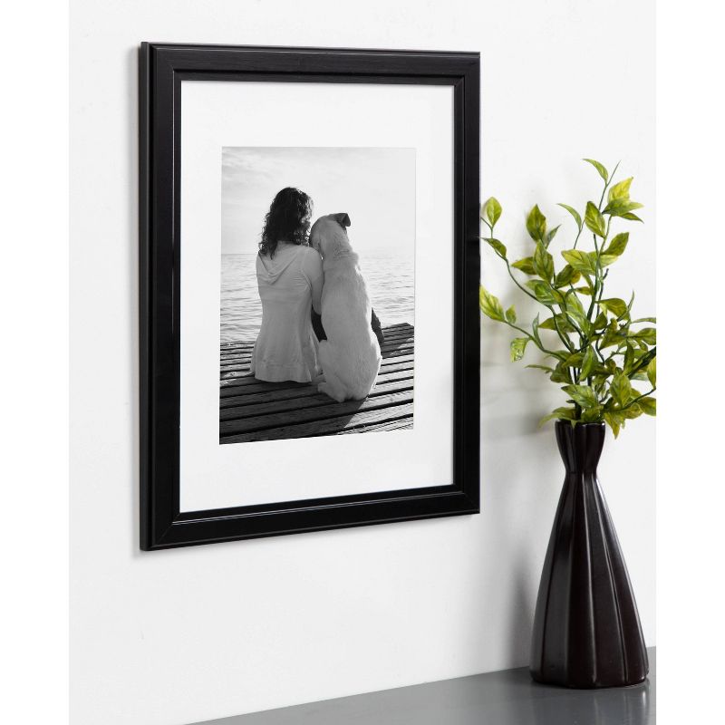 11" x 14" Kieva Wall Frame Set Black - DesignOvation