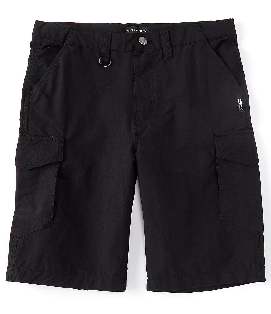 Silver Jeans Co. Collin 10#double; Outseam Hybrid Cargo Shorts