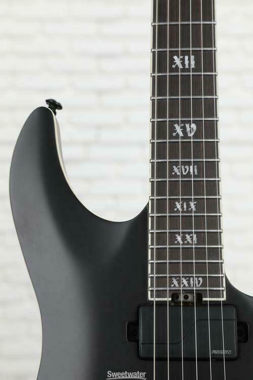 Schecter C-1 SLS Evil Twin - Satin Black