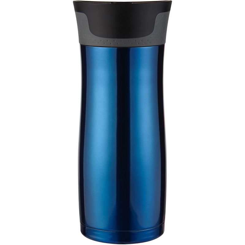 Contigo Autoseal West Loop 2.0 Travel Mug with Easy Clean Lid-2 Pack-Blue/Silver