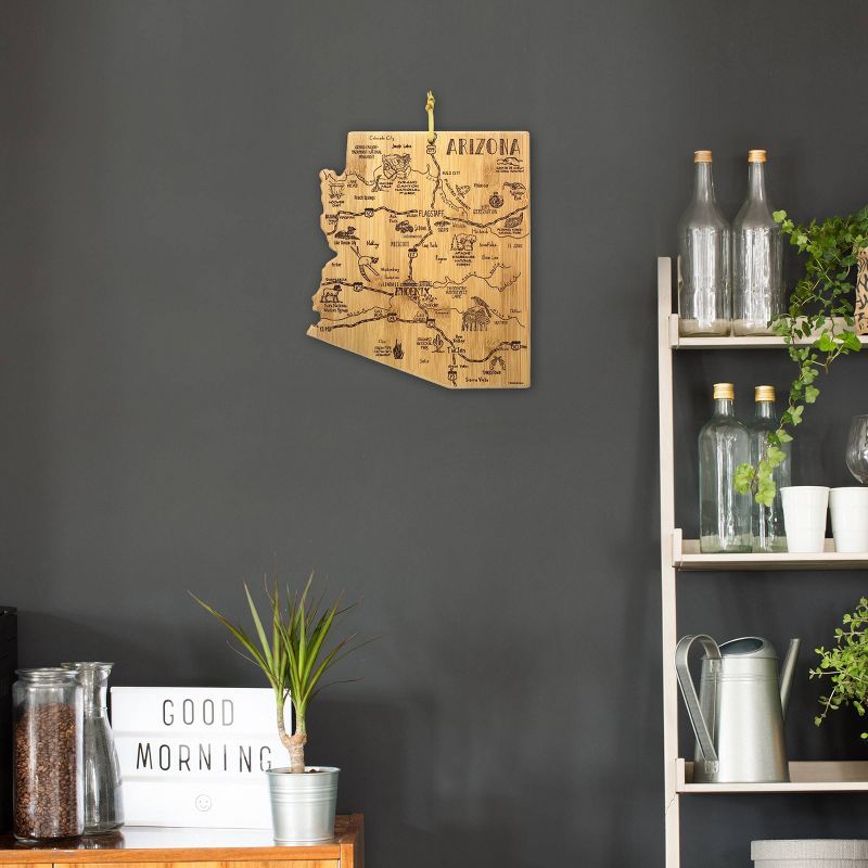 Totally Bamboo Destination Arizona Serving and Cutting Board