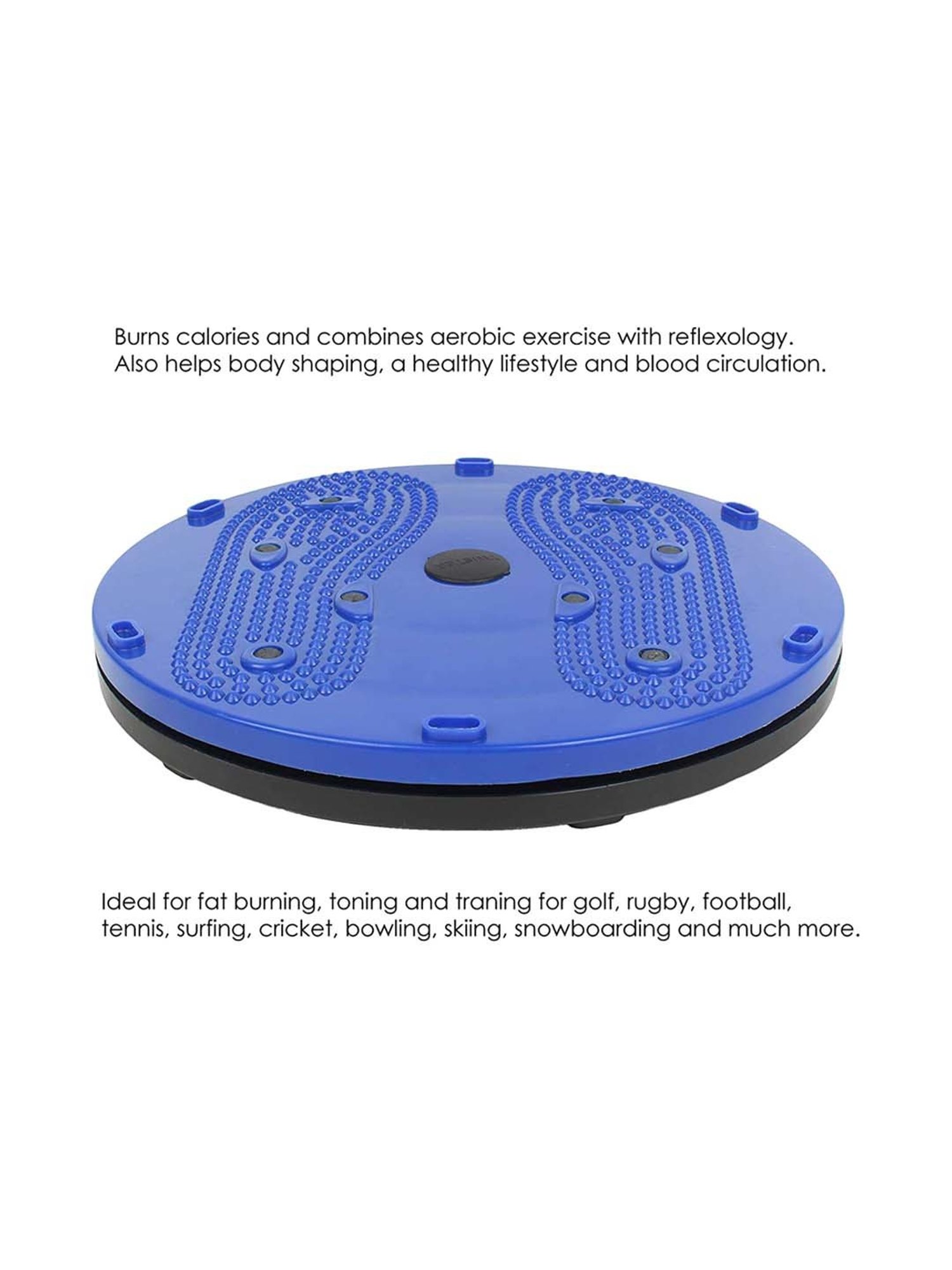 PAXMAX Tummy Twister and Slimmer Dynamic Acupressure Disc (Blue)